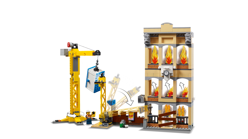 LEGO City Hasiči v centru města 60216