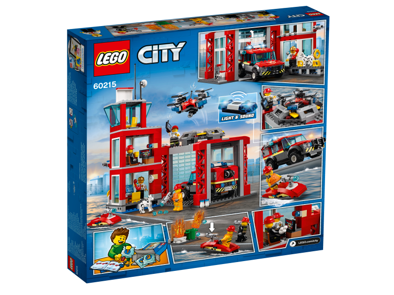 LEGO City Hasičská stanice 60215