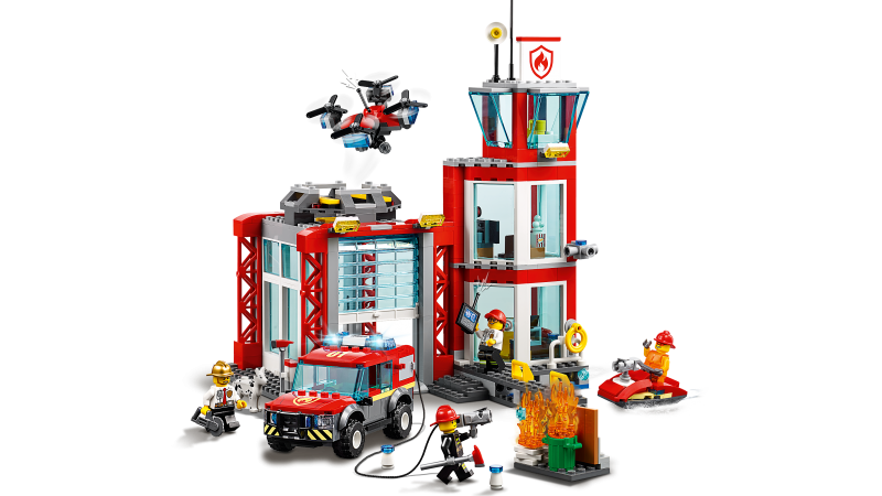 LEGO City Hasičská stanice 60215