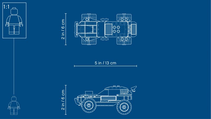 LEGO City Pouštní rally závoďák 60218