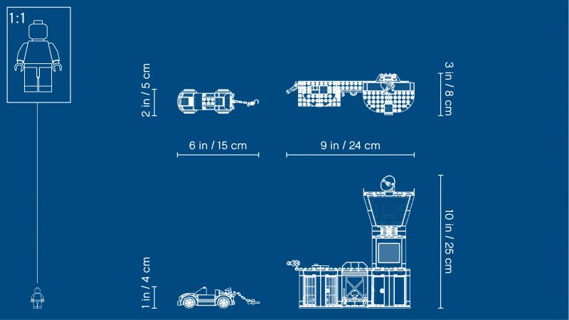 LEGO City Základna Letecké policie 60210