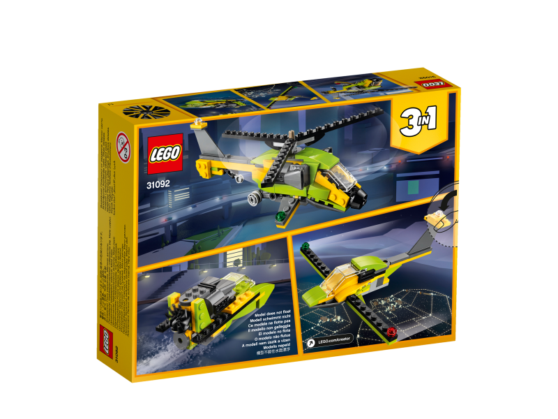 LEGO Creator Dobrodružství s helikoptérou 31092