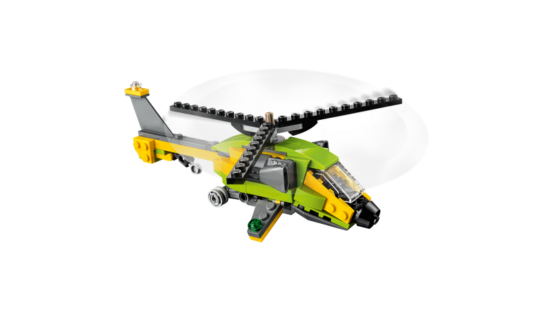 LEGO Creator Dobrodružství s helikoptérou 31092