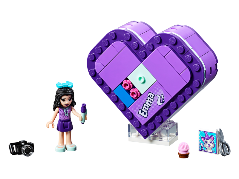 LEGO Friends Emmina srdcová krabička 41355