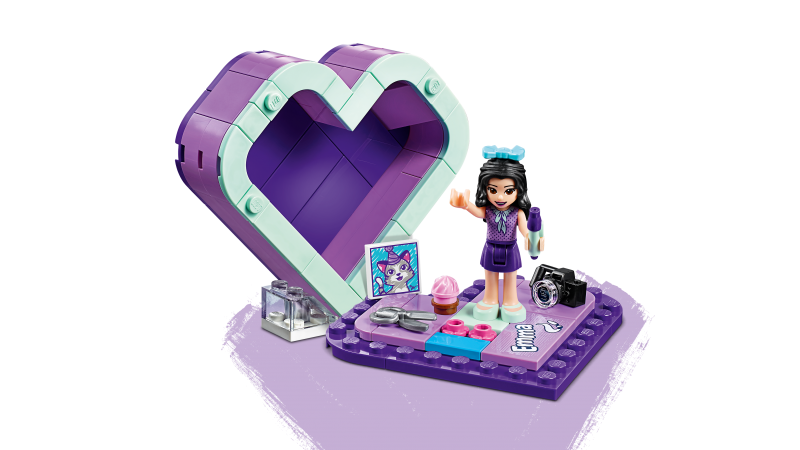 LEGO Friends Emmina srdcová krabička 41355