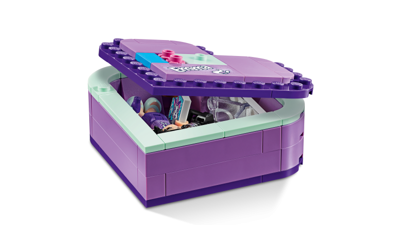 LEGO Friends Emmina srdcová krabička 41355