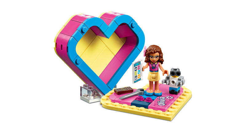 LEGO Friends Oliviina srdcová krabička 41357