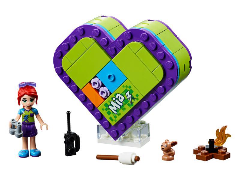 LEGO Friends Miina srdcová krabička 41358