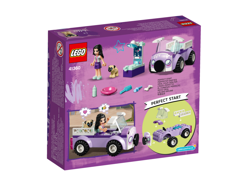 LEGO Friends Emma a mobilní veterinární klinika 41360