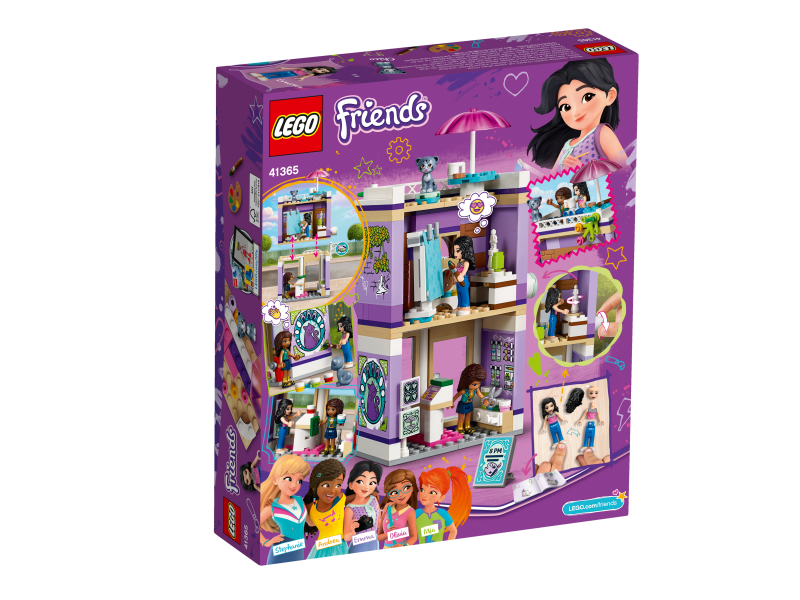 LEGO Friends Emma a umělecké studio 41365