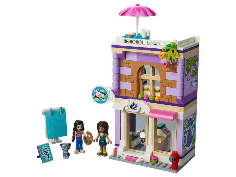 LEGO Friends Emma a umělecké studio 41365