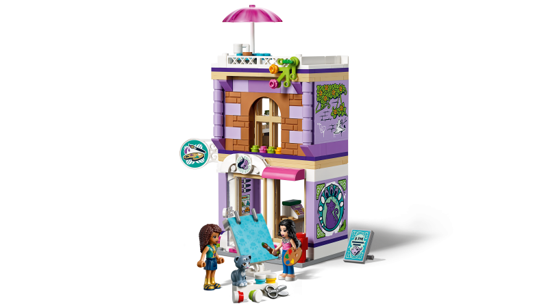 LEGO Friends Emma a umělecké studio 41365