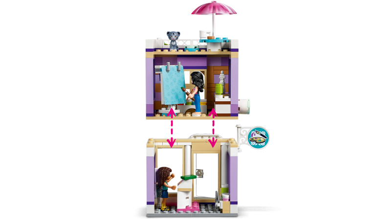 LEGO Friends Emma a umělecké studio 41365