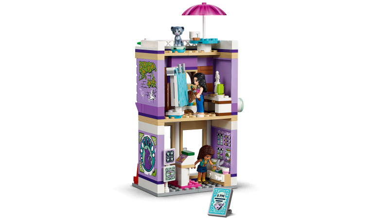 LEGO Friends Emma a umělecké studio 41365