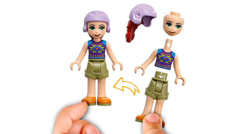 LEGO Friends Mia a dobrodružství v lese 41363