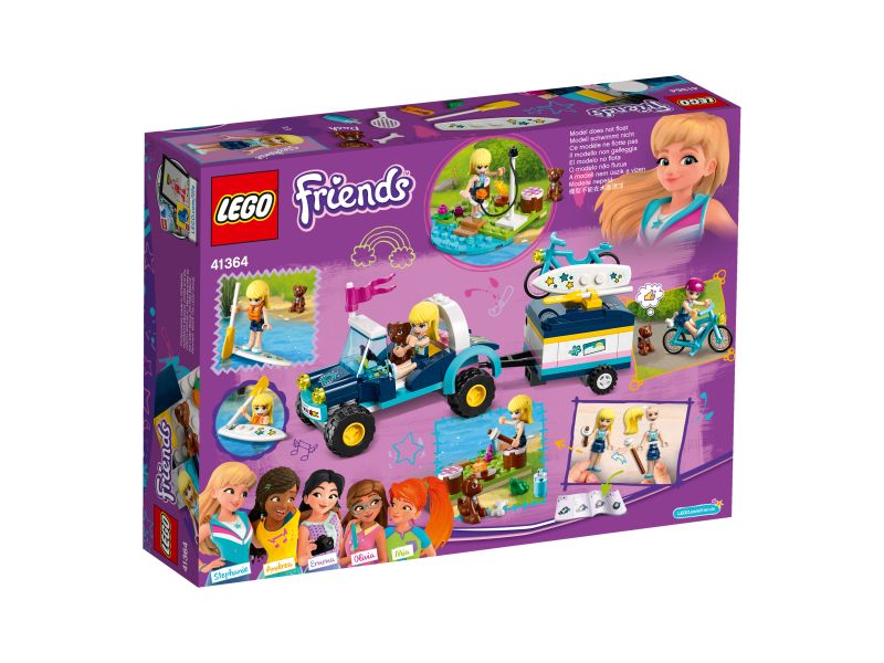 LEGO Friends Stephanie a bugina s přívěsem 41364