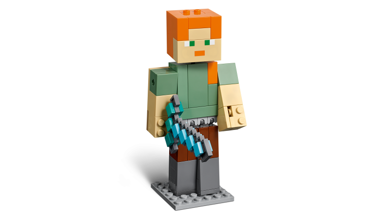 LEGO Minecraft velká figurka: Alex s kuřetem 21149