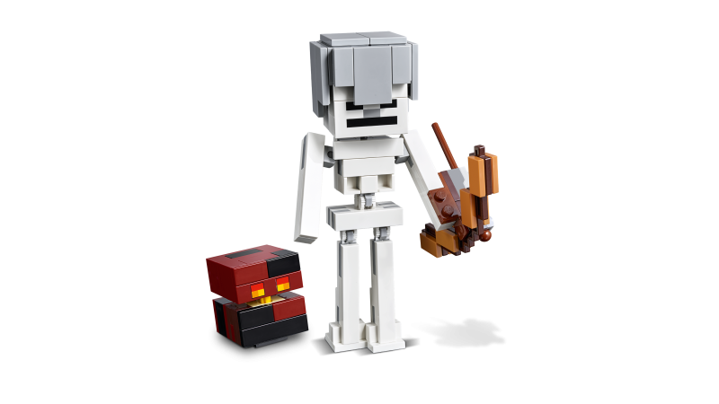 LEGO Minecraft velká figurka: Kostlivec s pekelným slizem 21150