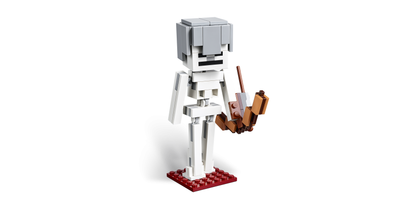 LEGO Minecraft velká figurka: Kostlivec s pekelným slizem 21150