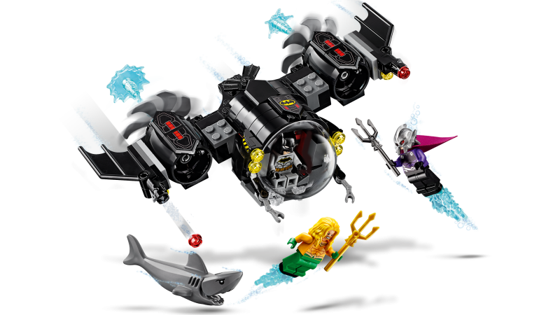 LEGO Super Heroes Batmanova ponorka a střetnutí pod vodou 76116