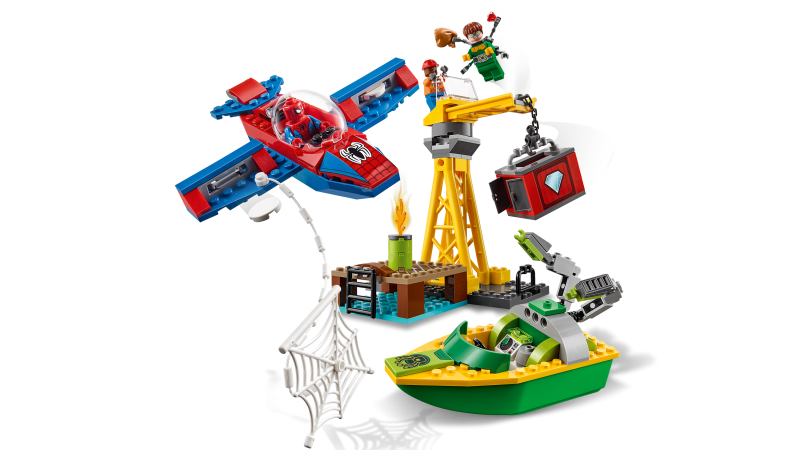 LEGO Super Heroes Spider-Man: Doc Ock a loupež diamantů 76134