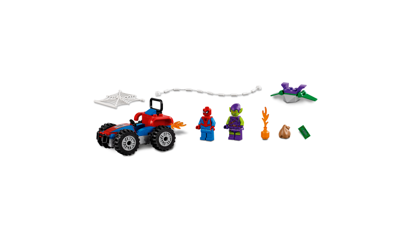 LEGO Super Heroes Spider-Man a automobilová honička 76133