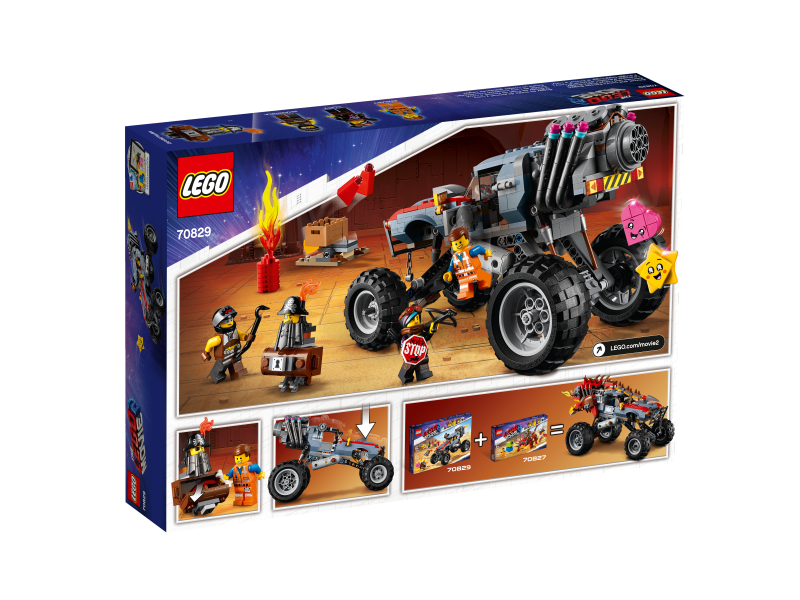 LEGO Movie Úniková bugina Emmeta a Lucy! 70829