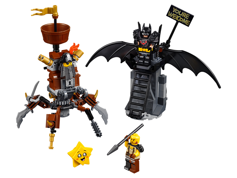 LEGO Movie Batman™ a Kovovous připraveni k boji 70836