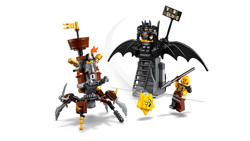 LEGO Movie Batman™ a Kovovous připraveni k boji 70836