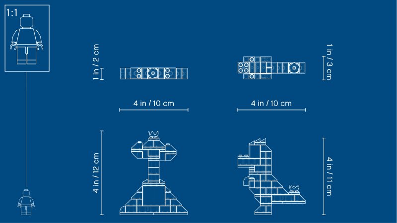 LEGO Movie Neomezené modely královny Libovůle! 70825