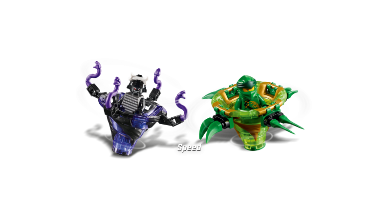 LEGO Ninjago Spinjitzu Lloyd vs. Garmadon 70664