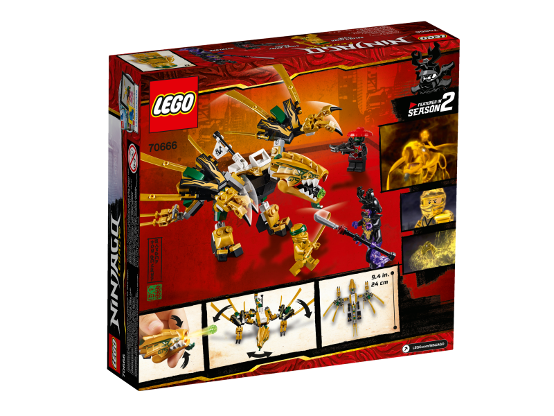 LEGO Ninjago Zlatý drak 70666