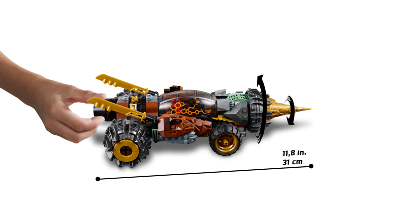 LEGO Ninjago Coleův razicí vrták 70669