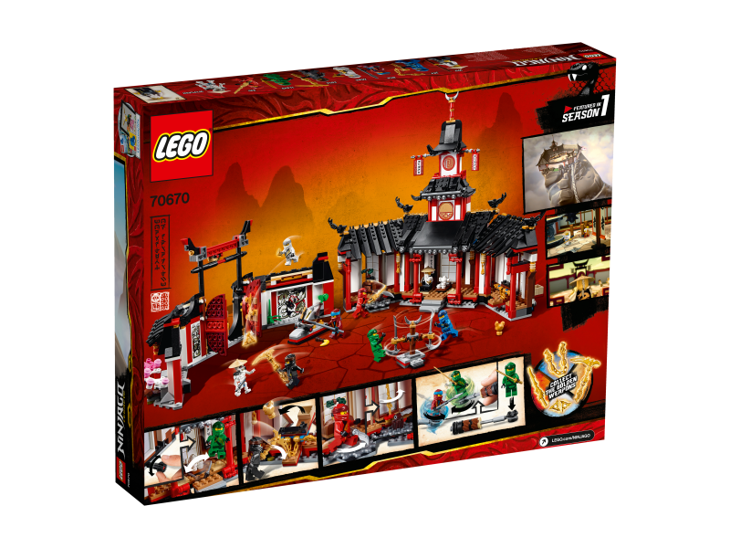 LEGO Ninjago Chrám Spinjitzu 70670