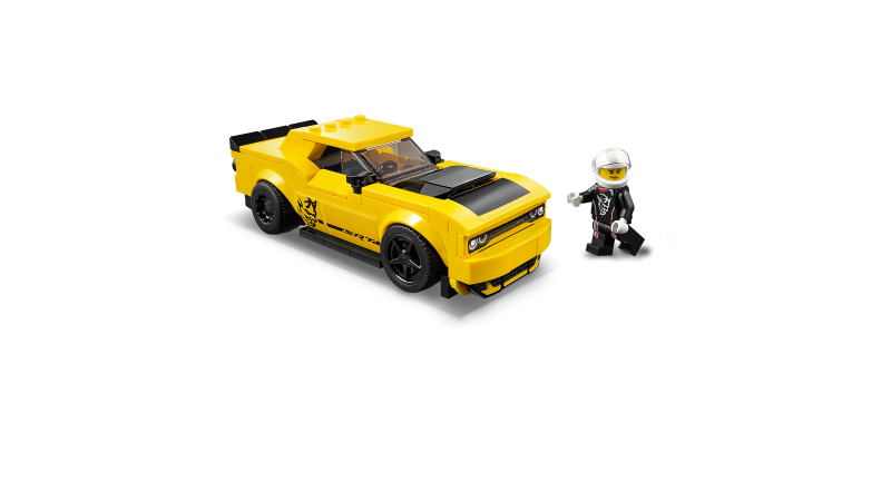 LEGO Speed Champions 2018 Dodge Challenger SRT Demon a 1970 Dodge Charger R/T 75893