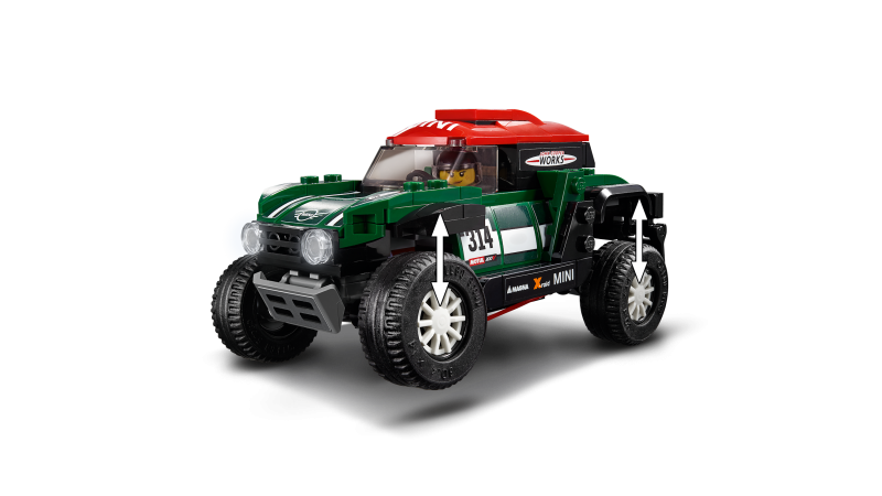 LEGO Speed Champions 1967 Mini Cooper S Rally a 2018 MINI John Cooper Works Buggy 75894