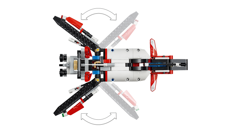 LEGO Technic Záchranářský vrtulník 42092