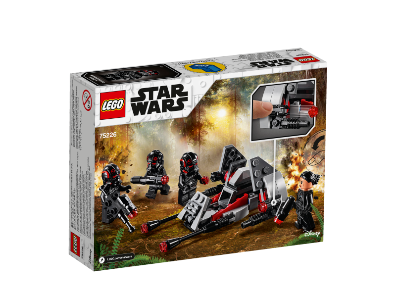 LEGO Star Wars Bojový balíček elitního komanda Inferno 75226