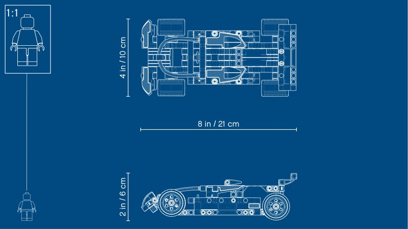 LEGO Technic Policejní honička 42091