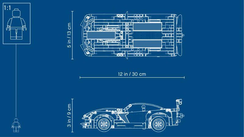 LEGO Technic Chevrolet Corvette ZR1 42093