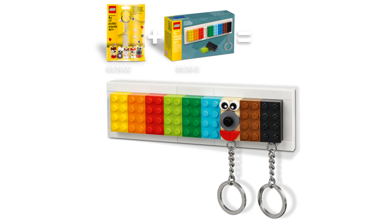 LEGO® Iconic 853913 Věšák na klíče