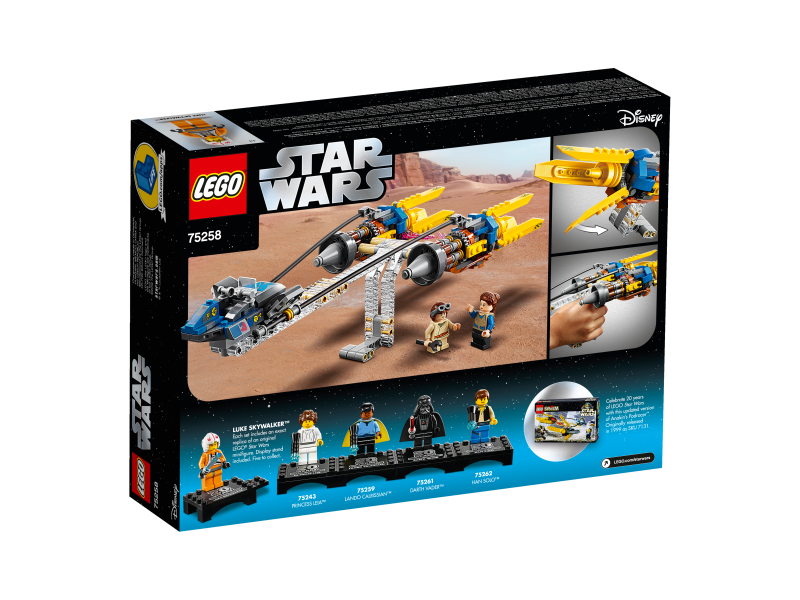 LEGO Star Wars Anakinův kluzák – edice k 20. výročí 75258