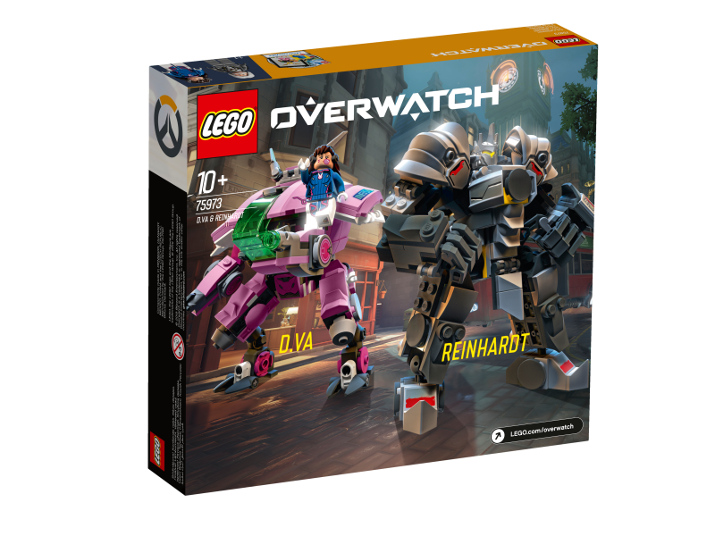 LEGO Overwatch D.Va a Reinhardt 75973