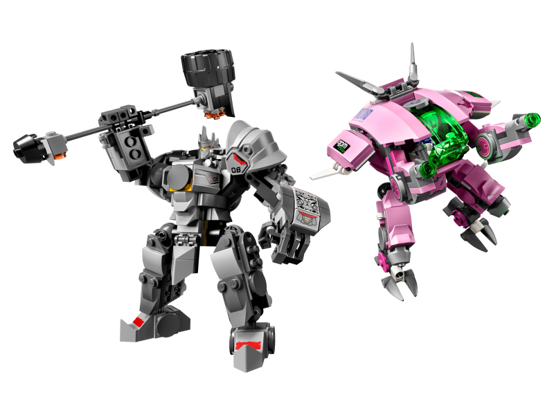 LEGO Overwatch D.Va a Reinhardt 75973