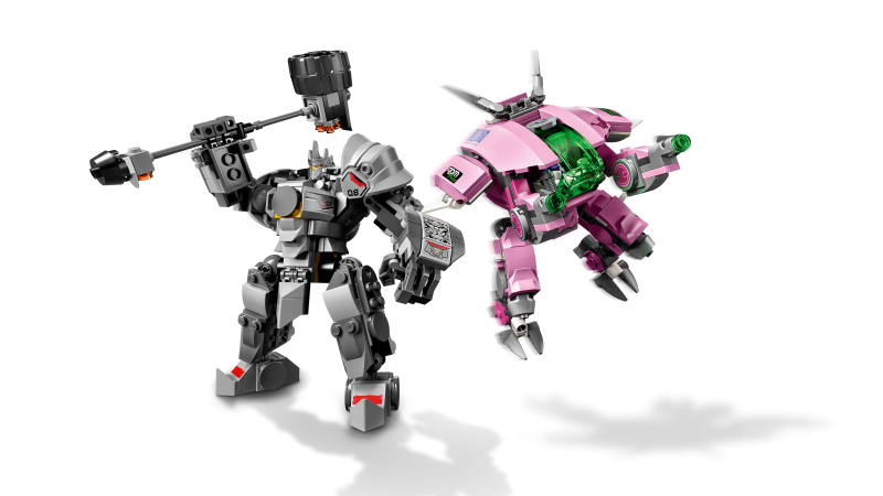 LEGO Overwatch D.Va a Reinhardt 75973