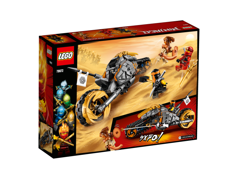 LEGO Ninjago Coleova terénní motorka 70672