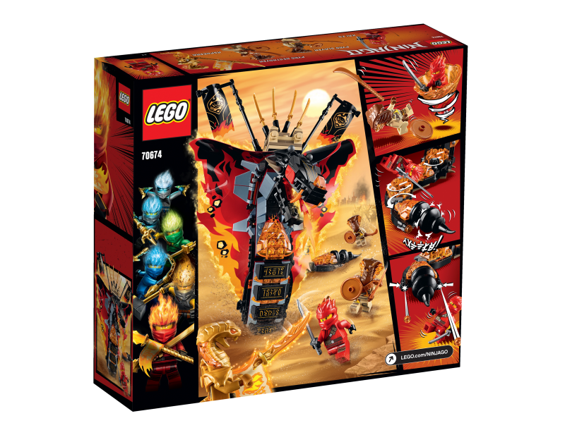 LEGO Ninjago Ohnivý tesák 70674