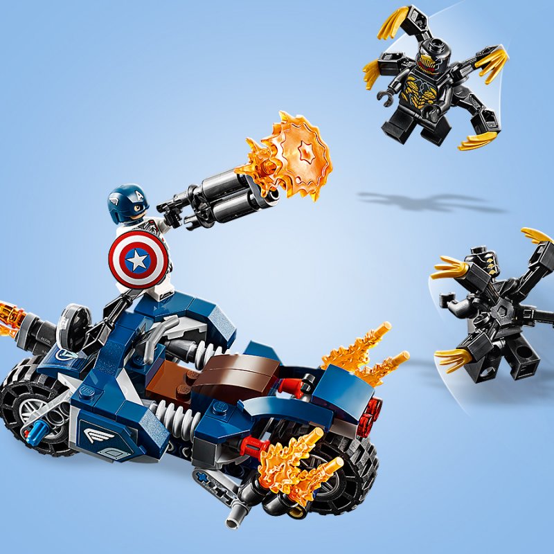 LEGO Avengers Captain America: útok Outridů 76123