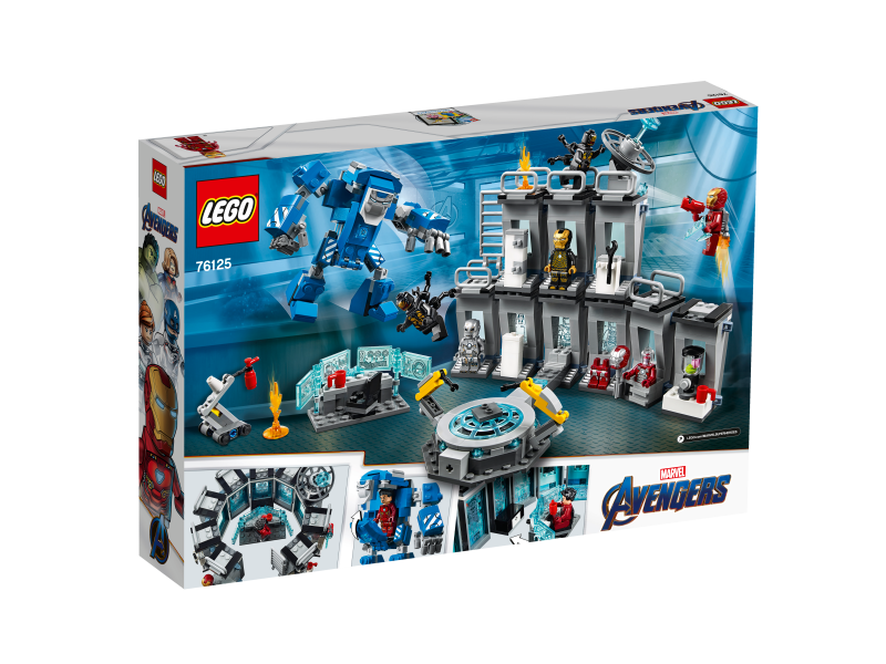 LEGO Avengers Iron Man a jeho obleky 76125