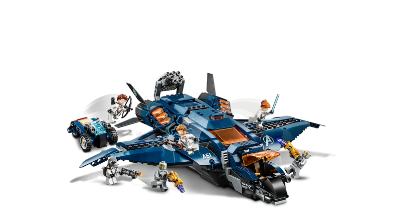 LEGO Avengers Parádní tryskáč Avengerů Quinjet 76126